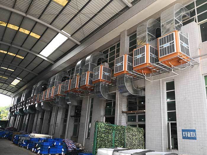环保空调厂房降温案例