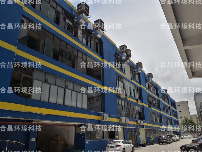 润东方环保空调厂房降温案例