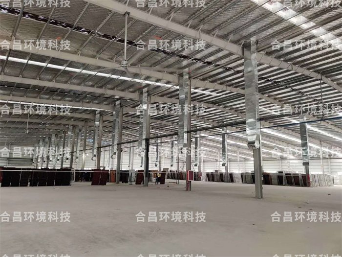 扇机组合厂房降温方案